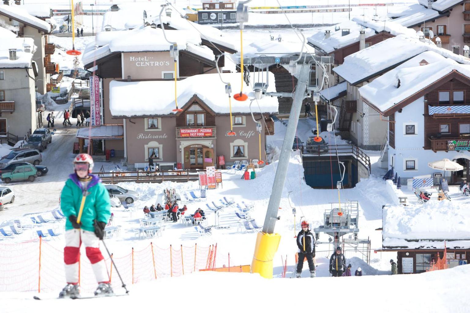 Hotel Centro's Livigno Esterno foto