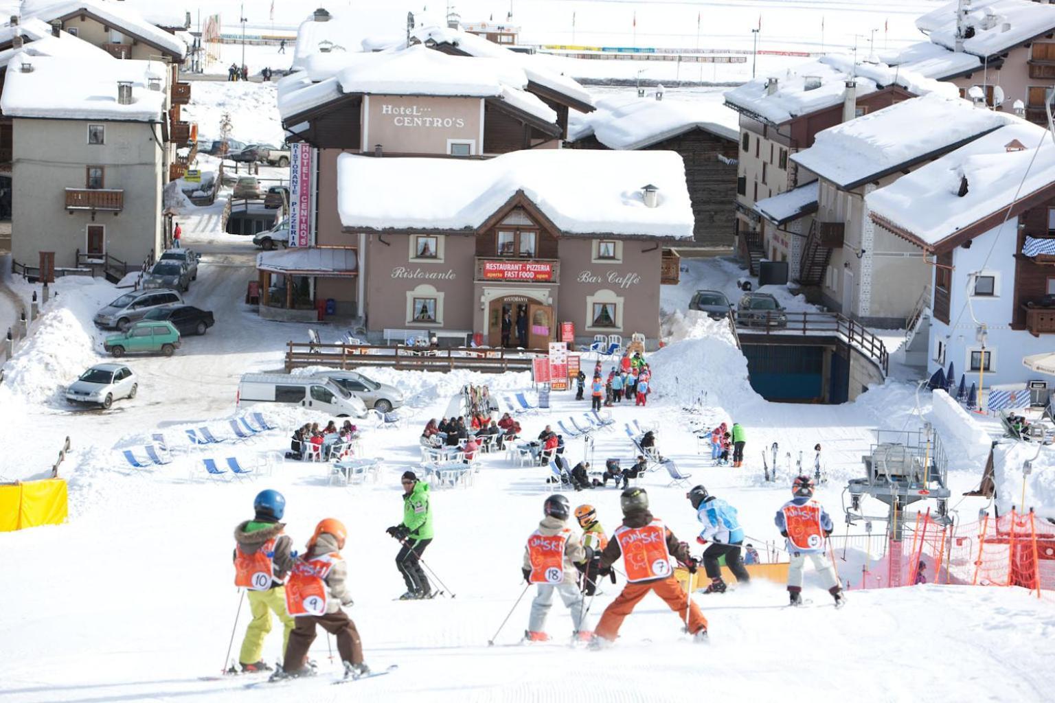 Hotel Centro's Livigno Esterno foto